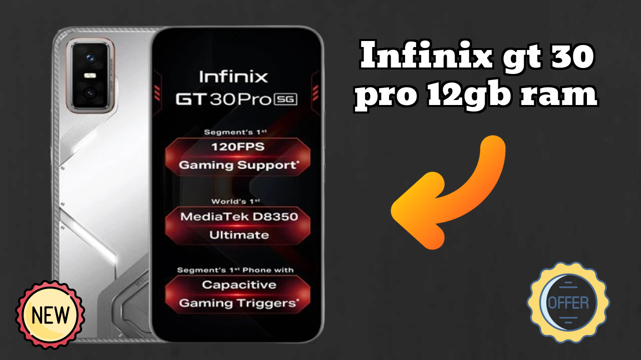 Infinix GT 30 Pro 12GB RAM Camera Quality: 108 MP + 8 MP Rear Camera Low Light
