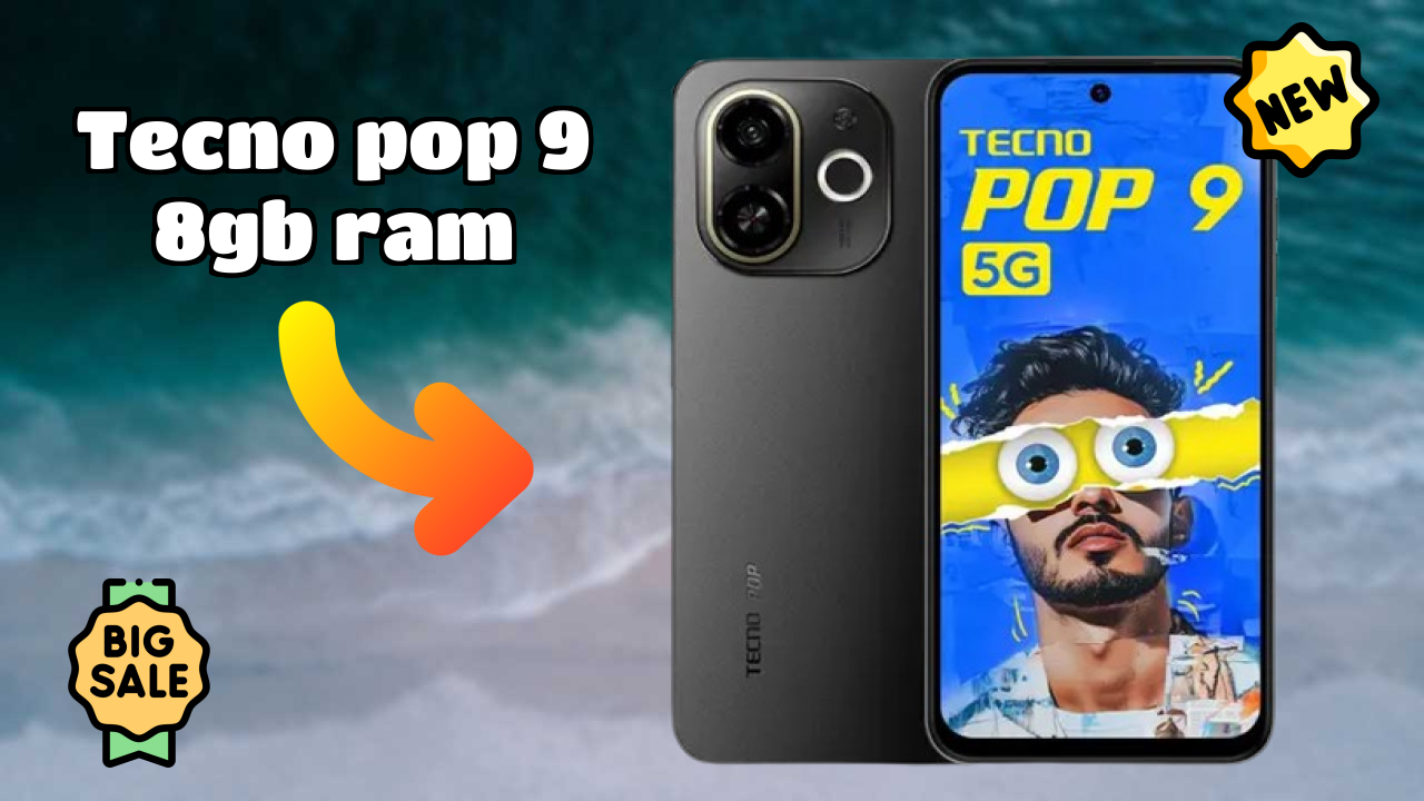 Tecno Pop 9 8GB RAM Camera Quality: 8 MP Front Camera Selfie Test